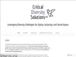 Sites similar to criticaldiversitysolutions.com