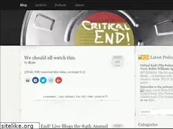 Sites similar to criticalend.com