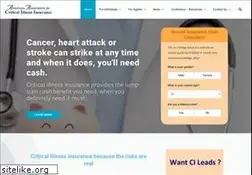 Sites similar to criticalillnessinsuranceinfo.org
