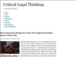 Sites similar to criticallegalthinking.com