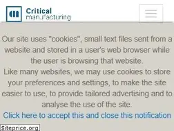 Sites similar to criticalmanufacturing.com