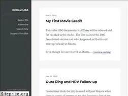 Sites similar to criticalmas.org