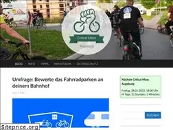Sites similar to criticalmass-augsburg.de