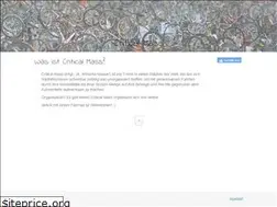 Sites similar to criticalmass.de