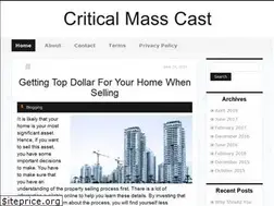 Sites similar to criticalmasscast.com