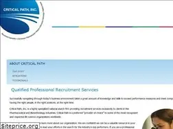 Sites similar to criticalpathinc.net