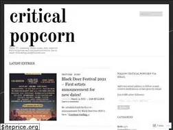 Sites similar to criticalpopcorn.com