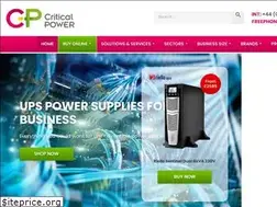 Sites similar to criticalpowersupplies.co.uk