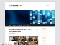 Sites similar to criticalremix.com