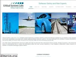 Sites similar to criticalsystemslabs.com