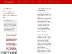 Sites similar to criticalunity.org