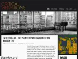 Sites similar to criticalvibrations.com