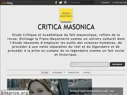 Sites similar to criticamasonica.over-blog.com