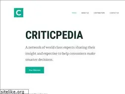 Sites similar to criticpedia.com
