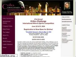 Sites similar to criticschallenge.com