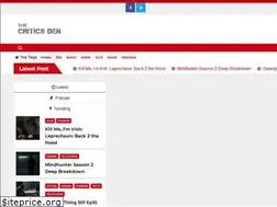 Sites similar to criticsden.com
