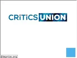 Sites similar to criticsunion.com