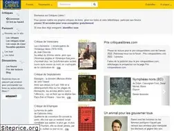 Sites similar to critiqueslibres.com