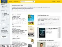 Sites similar to critiqueslibres.org