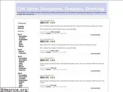 Sites similar to critjuice.com