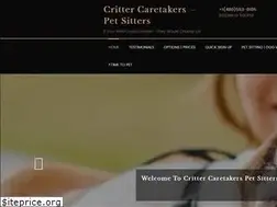 Sites similar to crittercaretakers.com