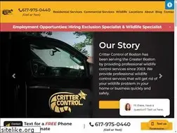 Sites similar to crittercontrolofboston.com