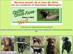 Sites similar to crittercreeklabradors.com