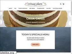 Sites similar to crixacakes.com