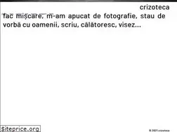 Sites similar to crizoteca.ro