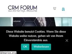 Sites similar to crmforum.de