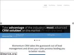 Sites similar to crmomentum.com