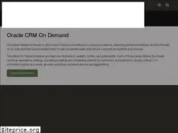 Sites similar to crmondemand.oracle.com