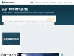 Sites similar to crmoverzicht.nl