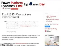 Sites similar to crmtipoftheday.com