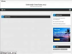 Sites similar to crnagoraleto.info