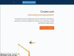 Sites similar to croake.com
