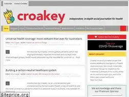 Sites similar to croakey.org
