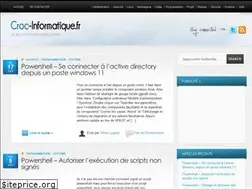 Sites similar to croc-informatique.fr