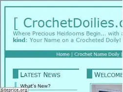 Sites similar to crochetdoilies.com