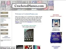Sites similar to crochetednames.com