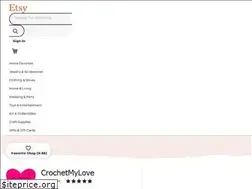 Sites similar to crochetmylove.etsy.com
