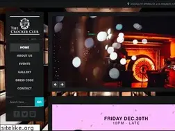 Sites similar to crockerclub.com