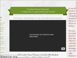 Sites similar to crockerhousemuseum.org