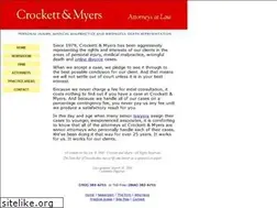 Sites similar to crockettandmyers.com