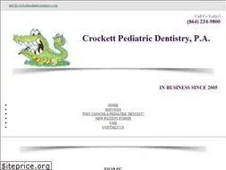 Sites similar to crockettpediatricdentistry.com