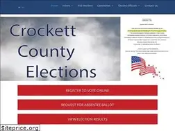 Sites similar to crockettvote.com