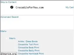 Sites similar to crocodileforyou.com