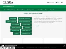 Sites similar to crodaindustrialchemicals.com