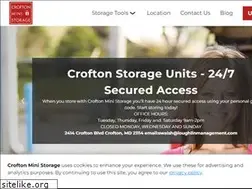 Sites similar to croftonministorage.com