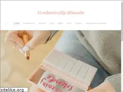Sites similar to crohnicallyblonde.com